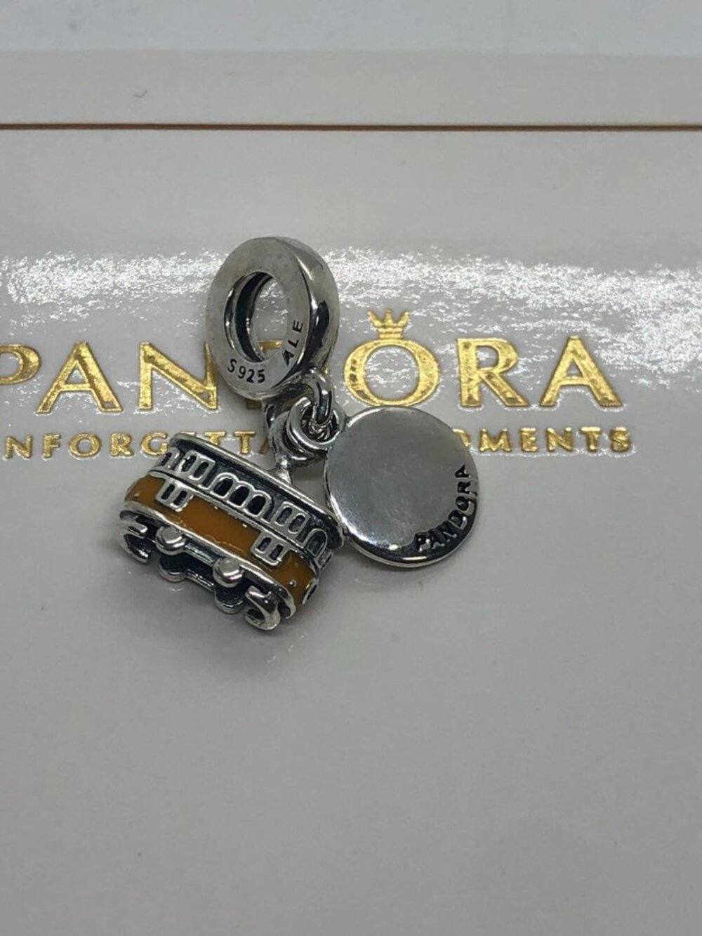 Pandora Lisbon Tram Double Charm